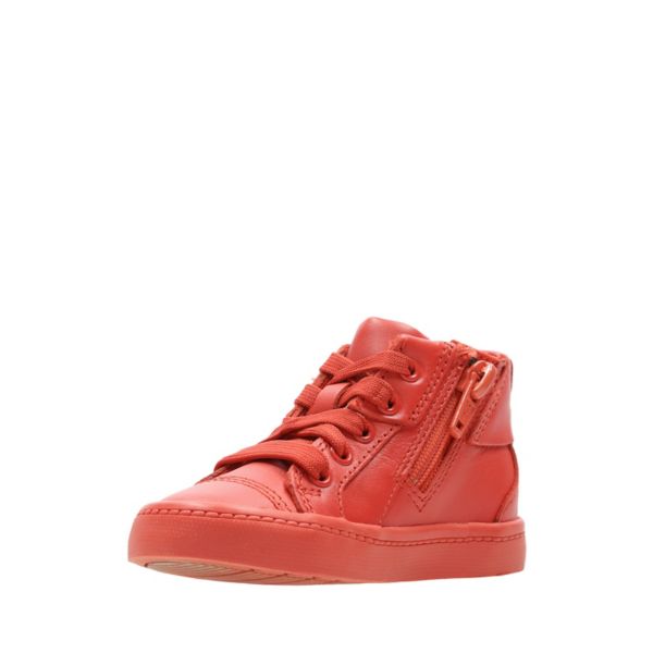 Clarks Girls City Oasis H Toddler Casual Shoes Orange | CA-569147